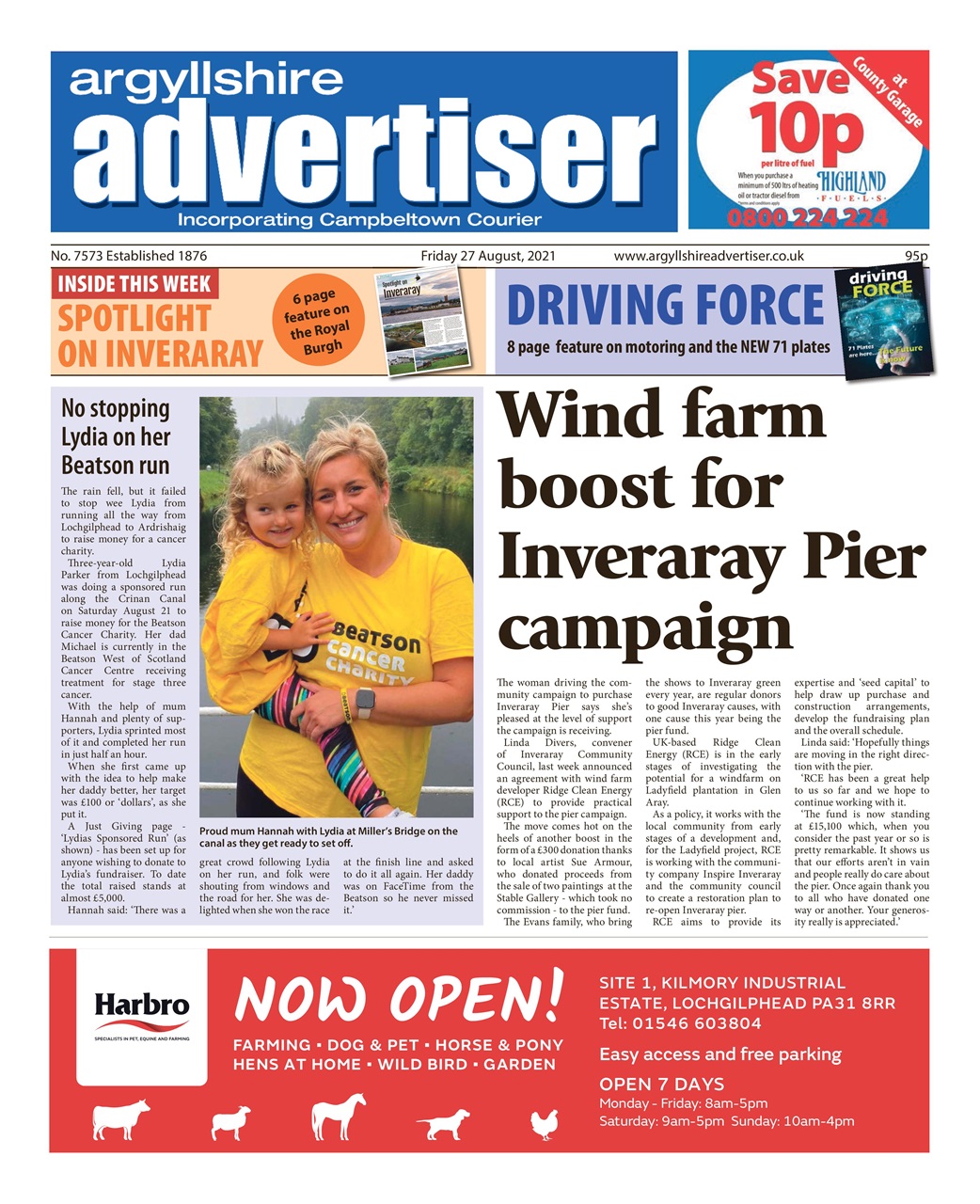 Argyllshire Advertiser Preview Pages