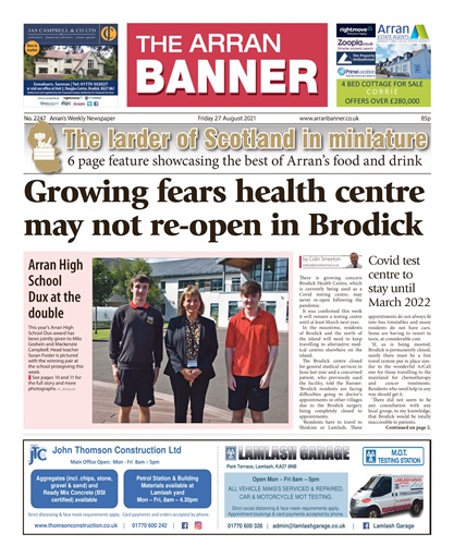 Arran Banner issue 