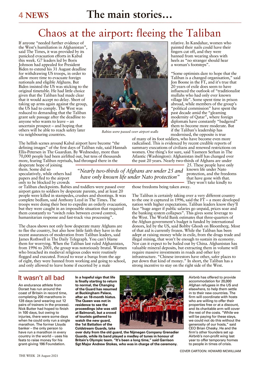 The Week Preview Pages