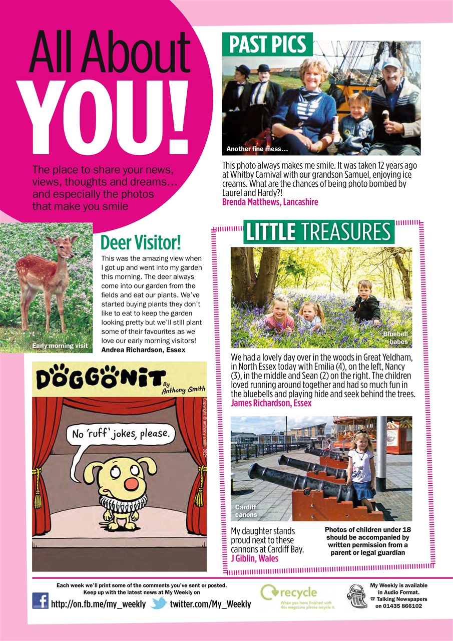 My Weekly Preview Pages