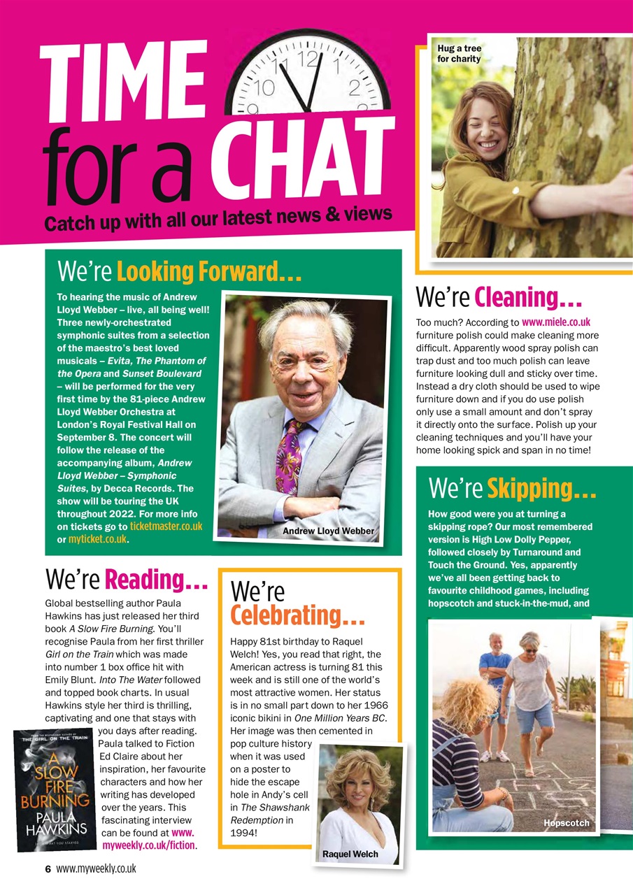 My Weekly Preview Pages