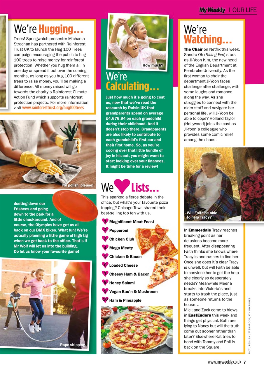 My Weekly Preview Pages