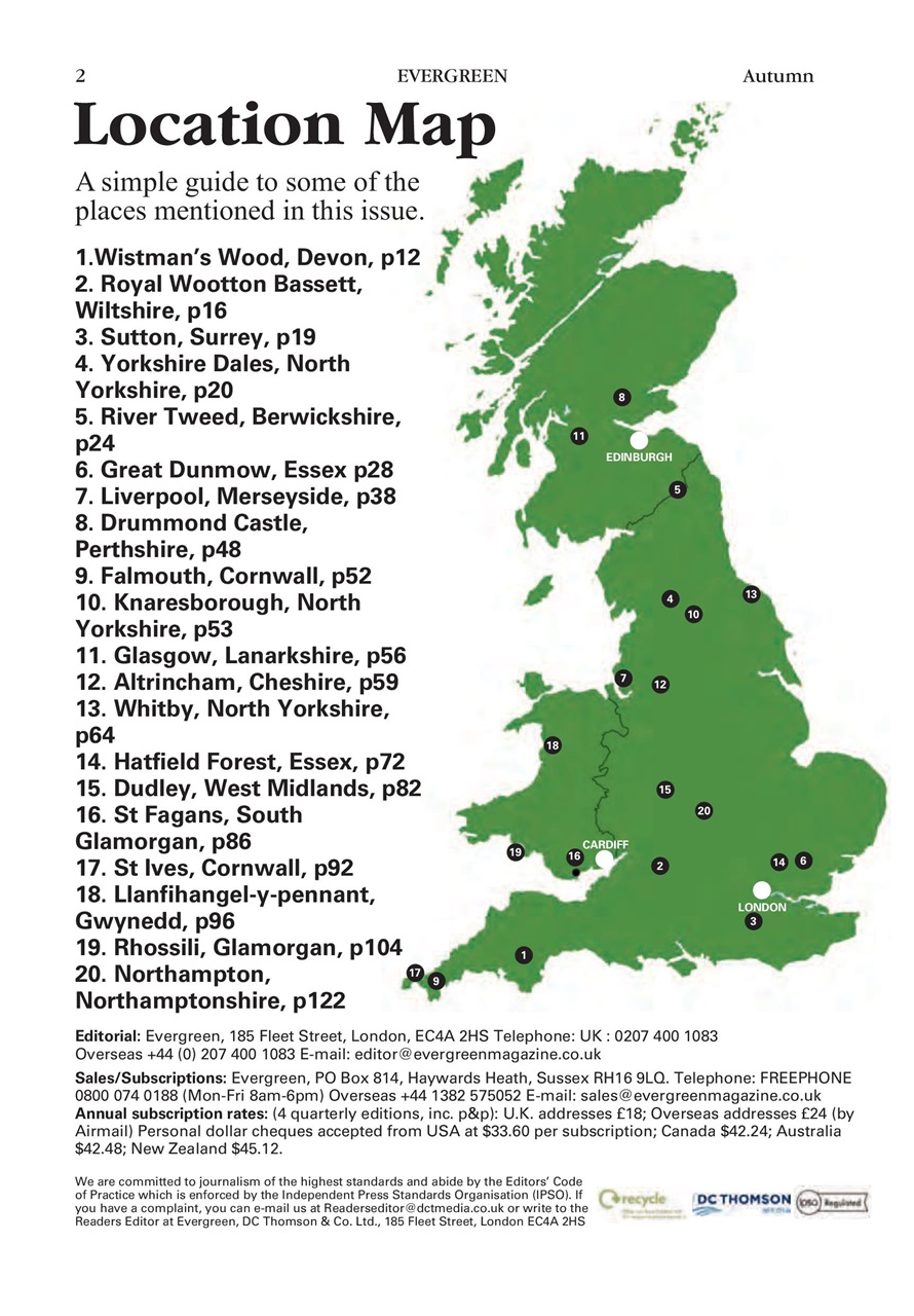 Evergreen Preview Pages