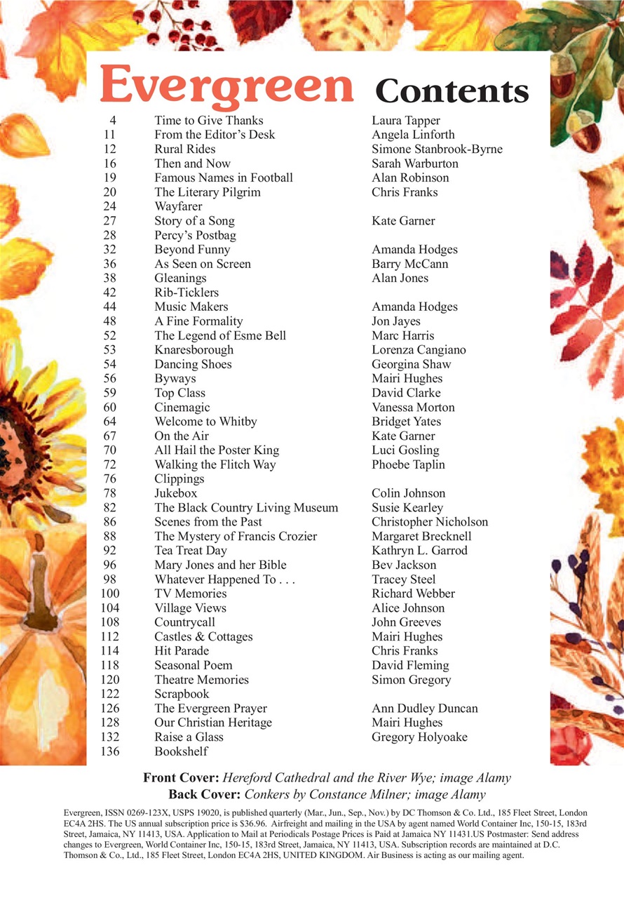 Evergreen Preview Pages