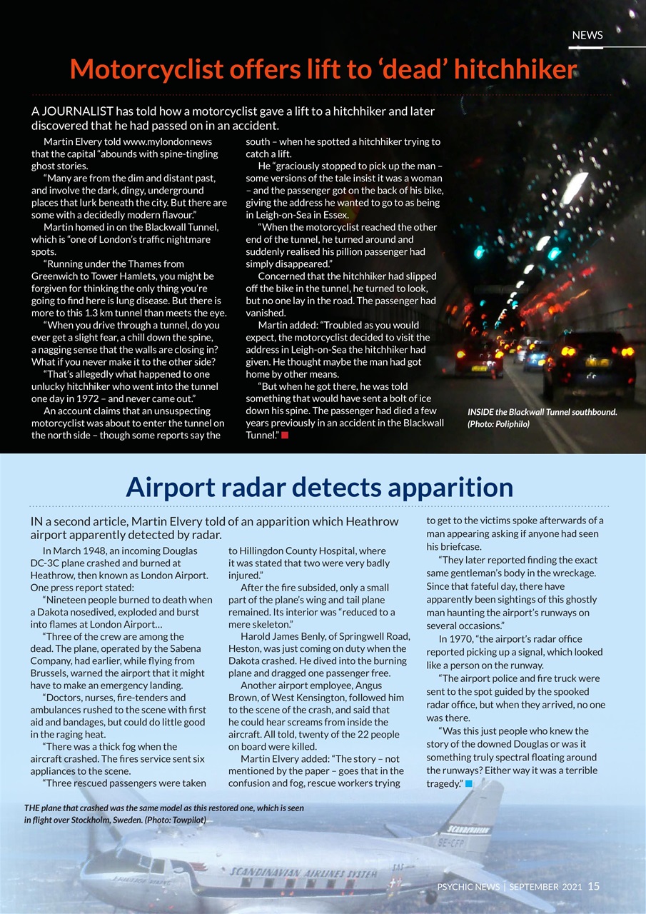 Psychic News Preview Pages