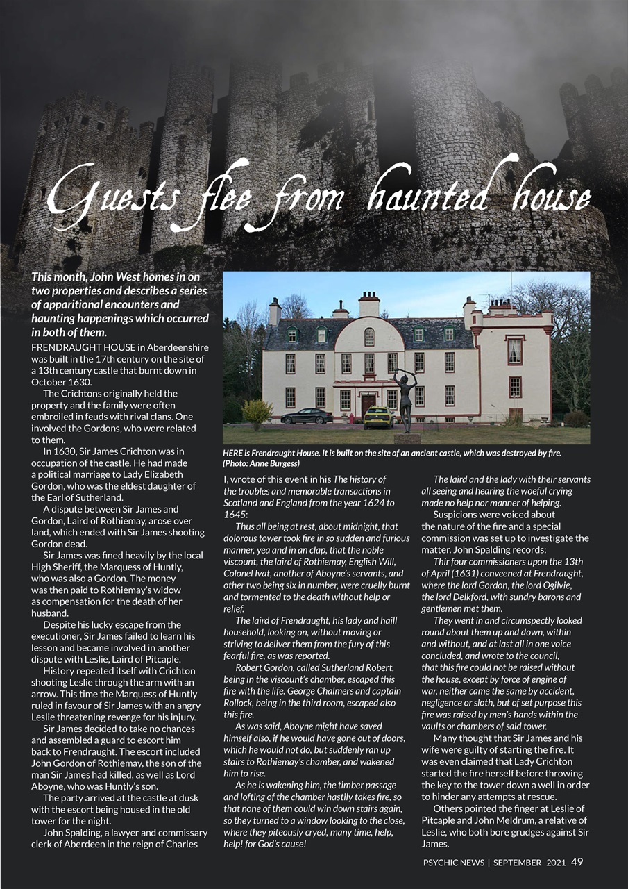 Psychic News Preview Pages
