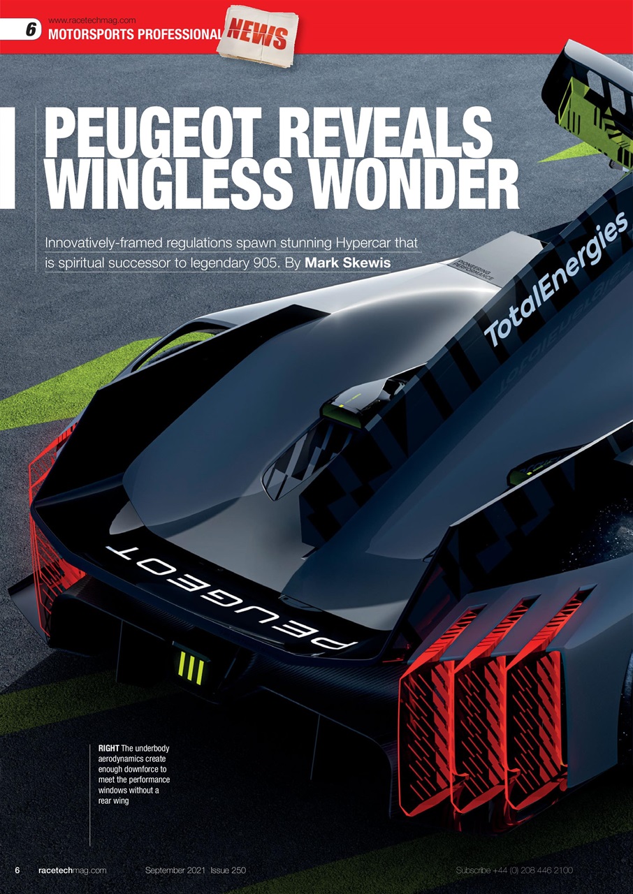 Race Tech Preview Pages