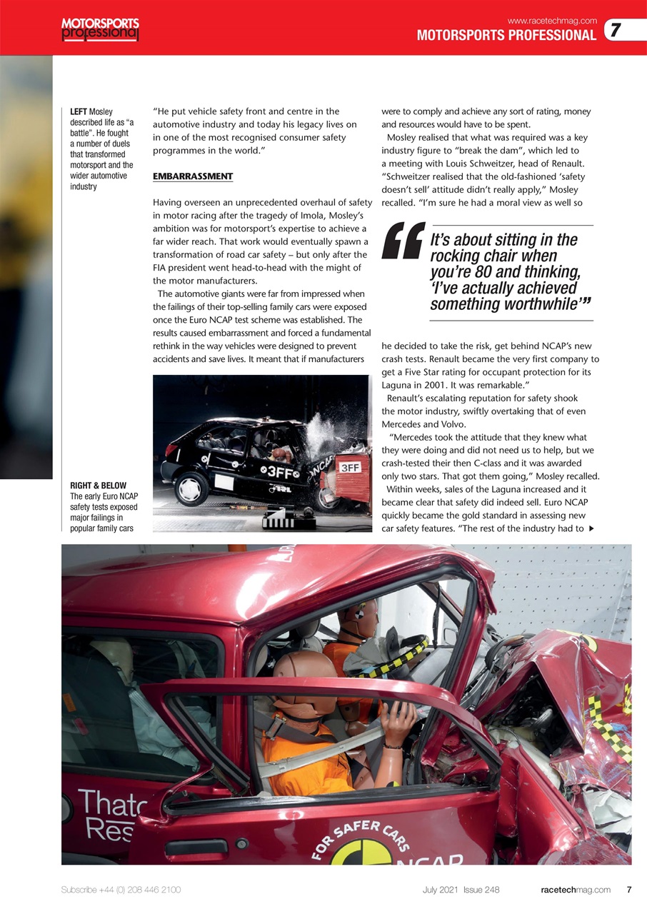 Race Tech Preview Pages