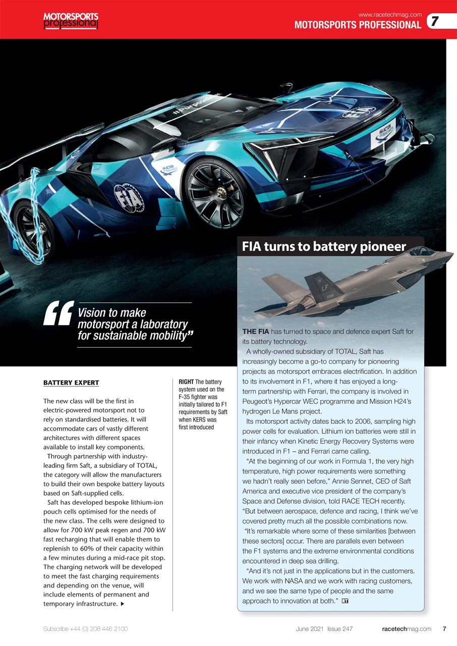 Race Tech Preview Pages