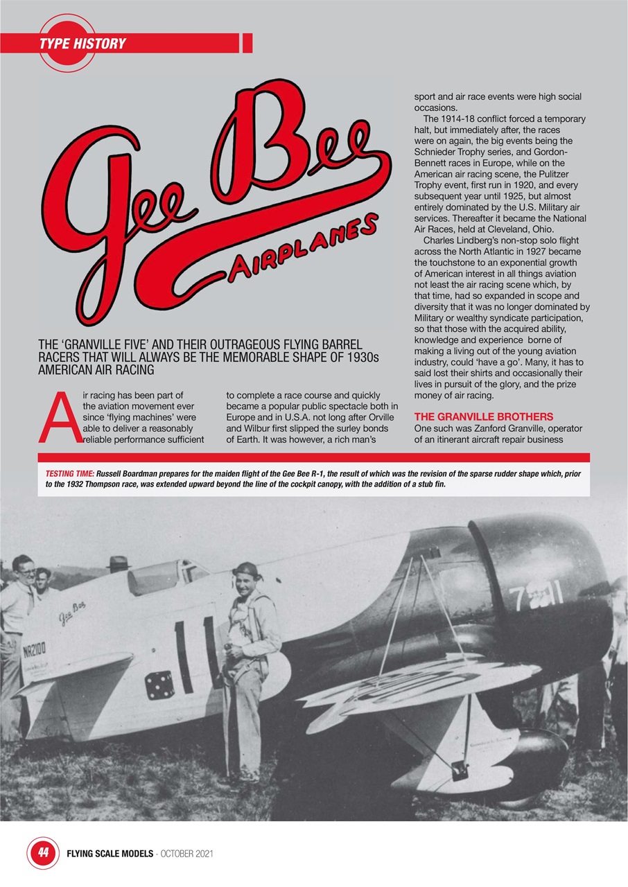 Radio Control Model Flyer Preview Pages