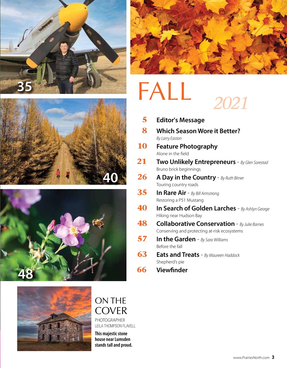 Prairies North Magazine Preview Pages