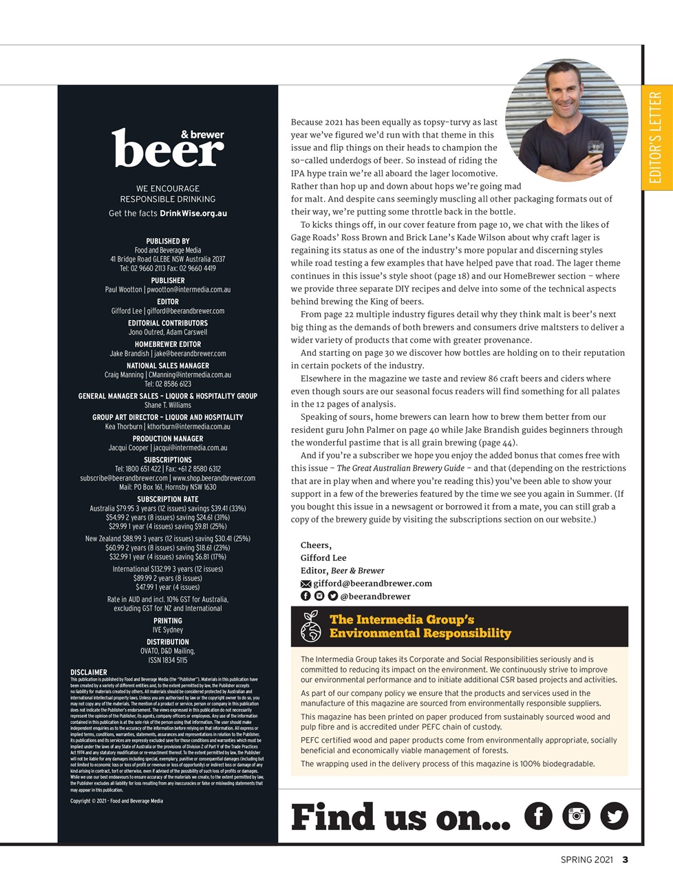 Beer and Brewer Preview Pages