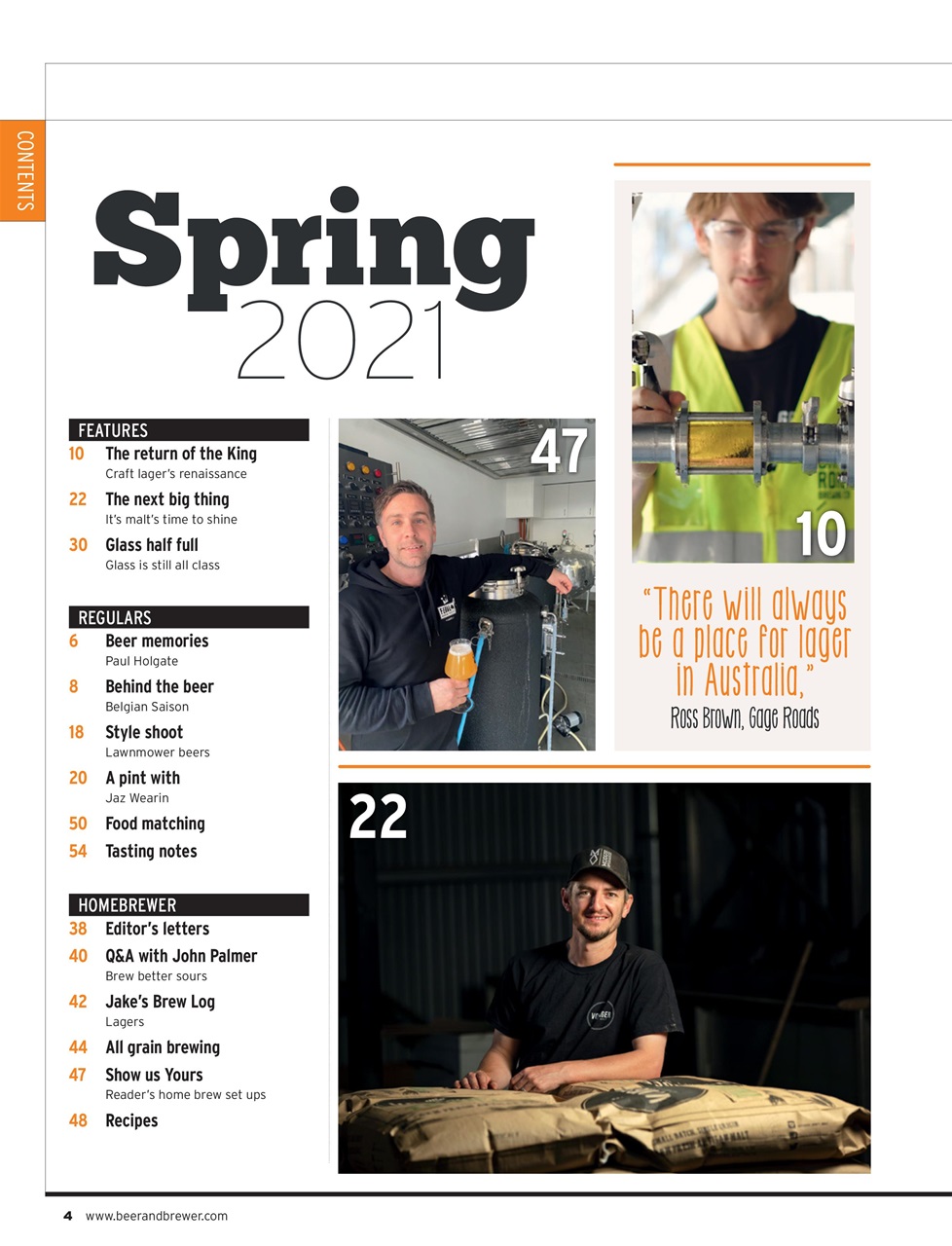 Beer and Brewer Preview Pages