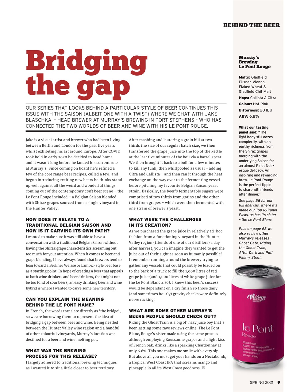 Beer and Brewer Preview Pages