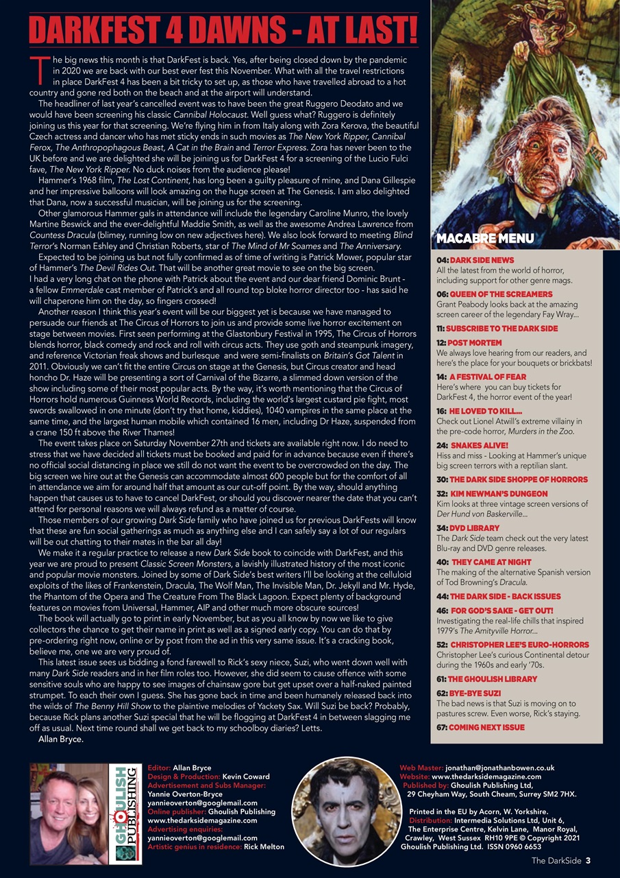 The Darkside Preview Pages