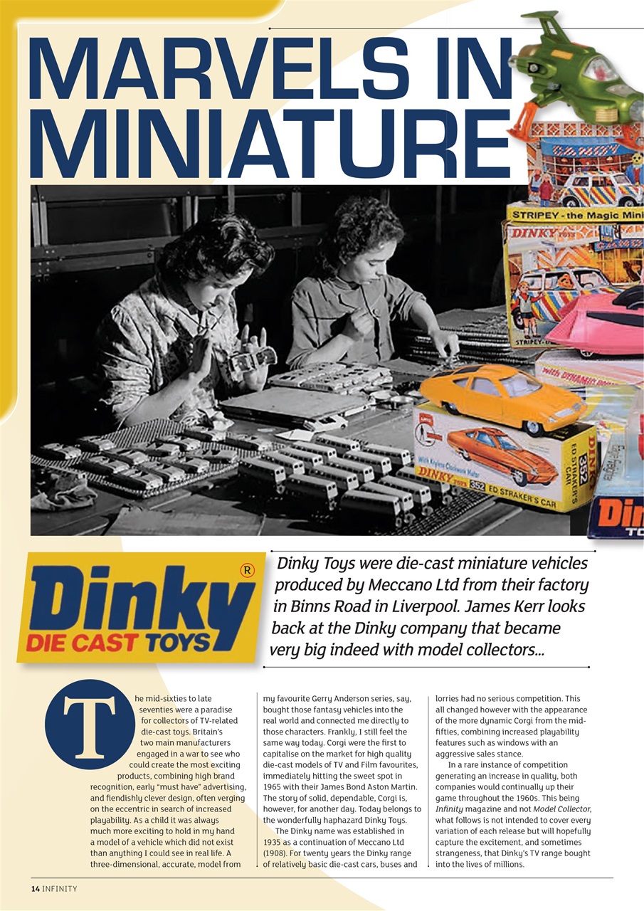 Infinity Magazine Preview Pages