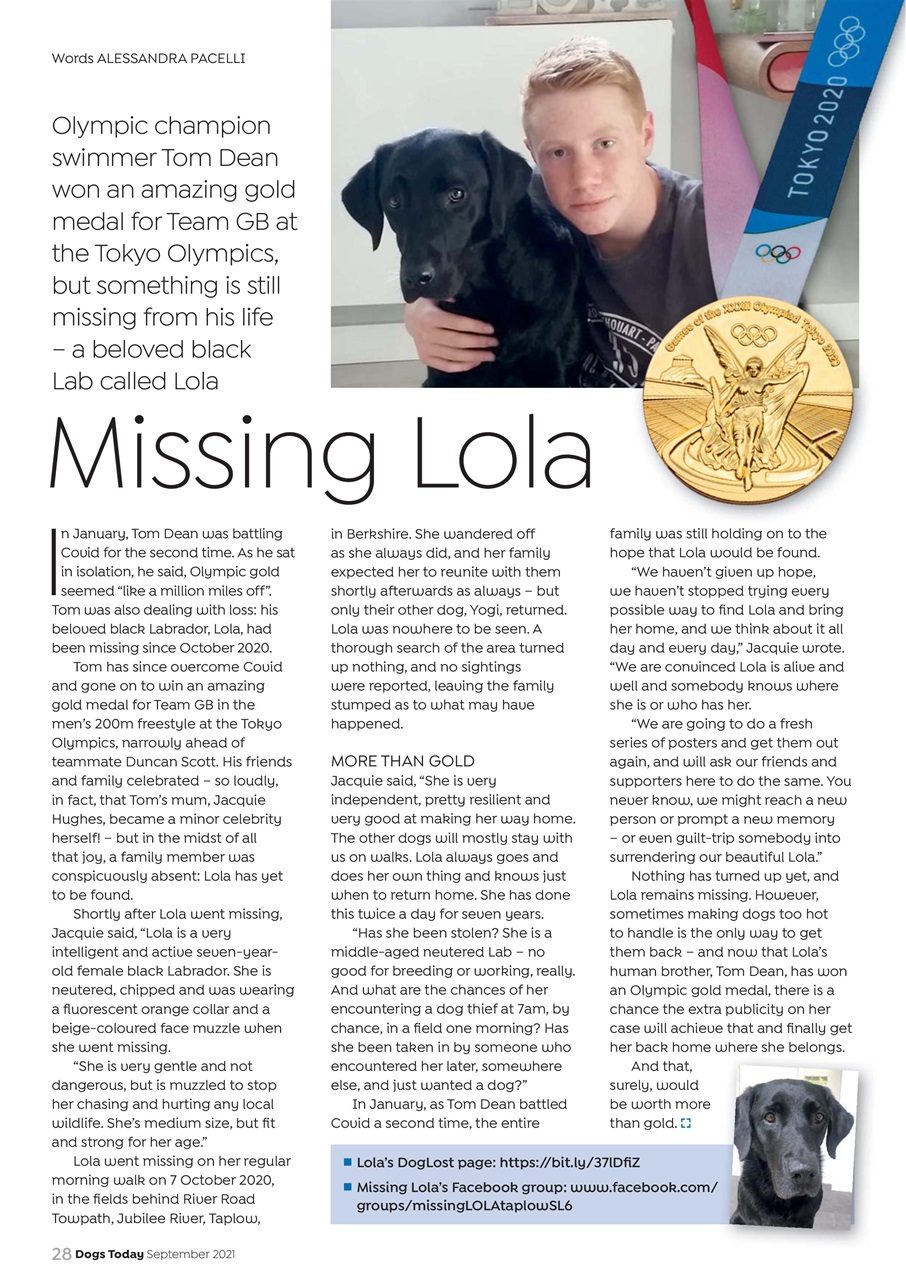 Dogs Today Magazine Preview Pages
