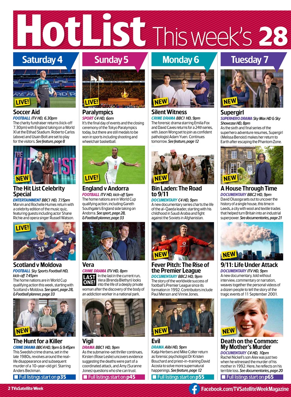 TV & Satellite Week Preview Pages