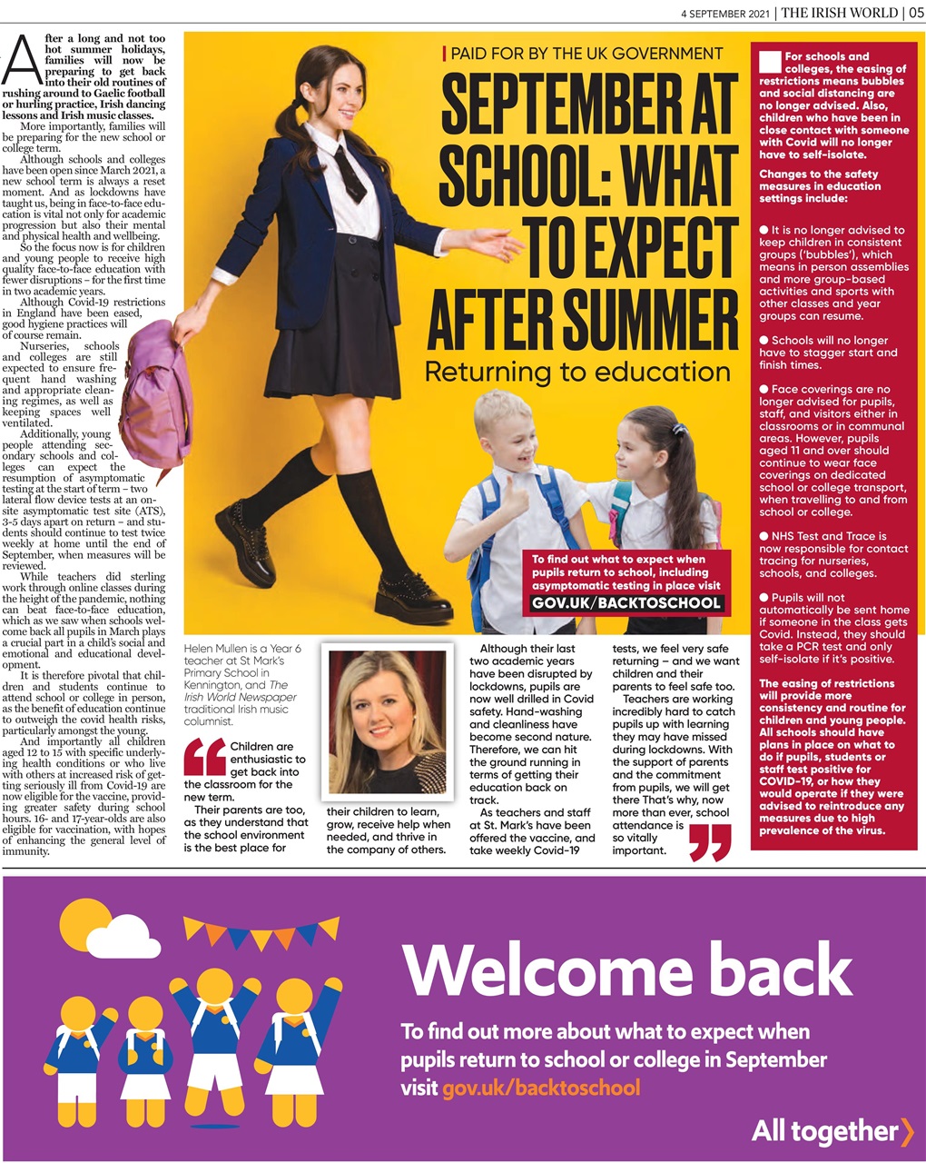 Irish World Preview Pages