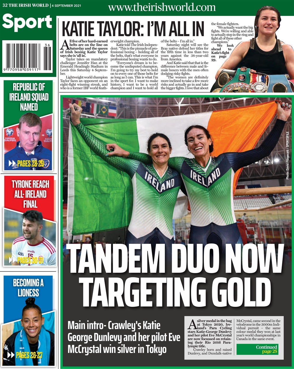 Irish World Preview Pages