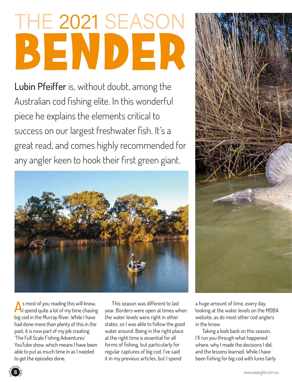 South Australian Angler Preview Pages