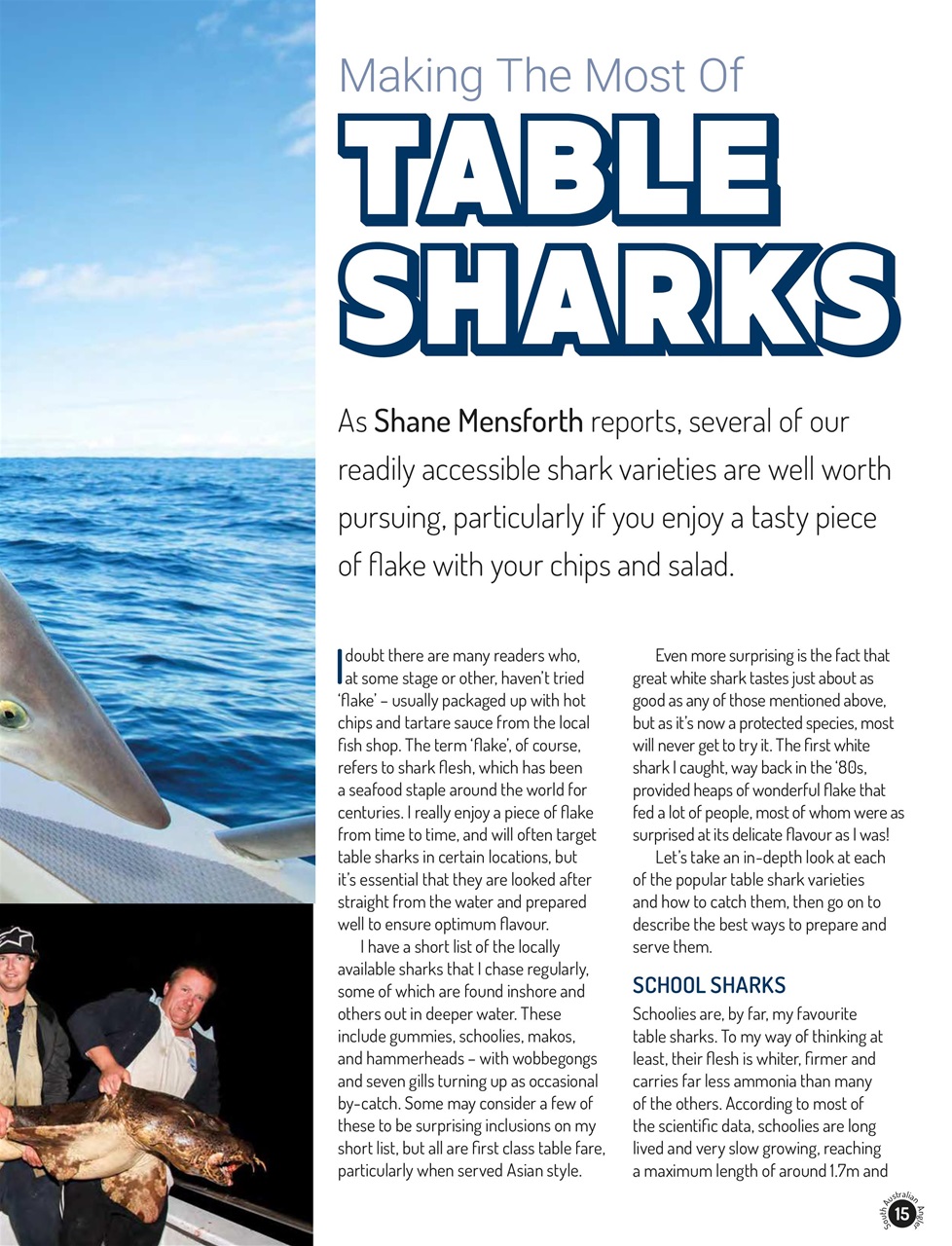 South Australian Angler Preview Pages