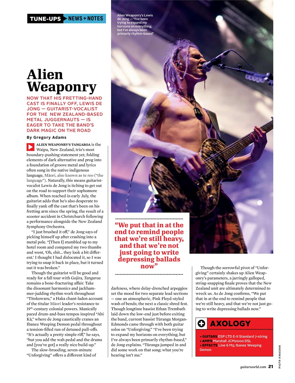 Guitar World Preview Pages