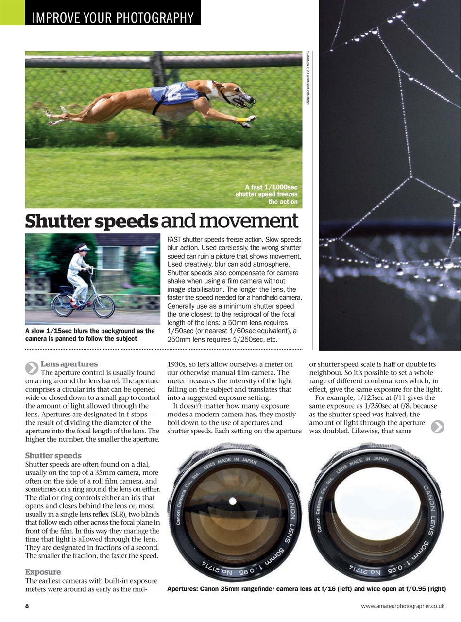 Improve Your Photography Preview Pages