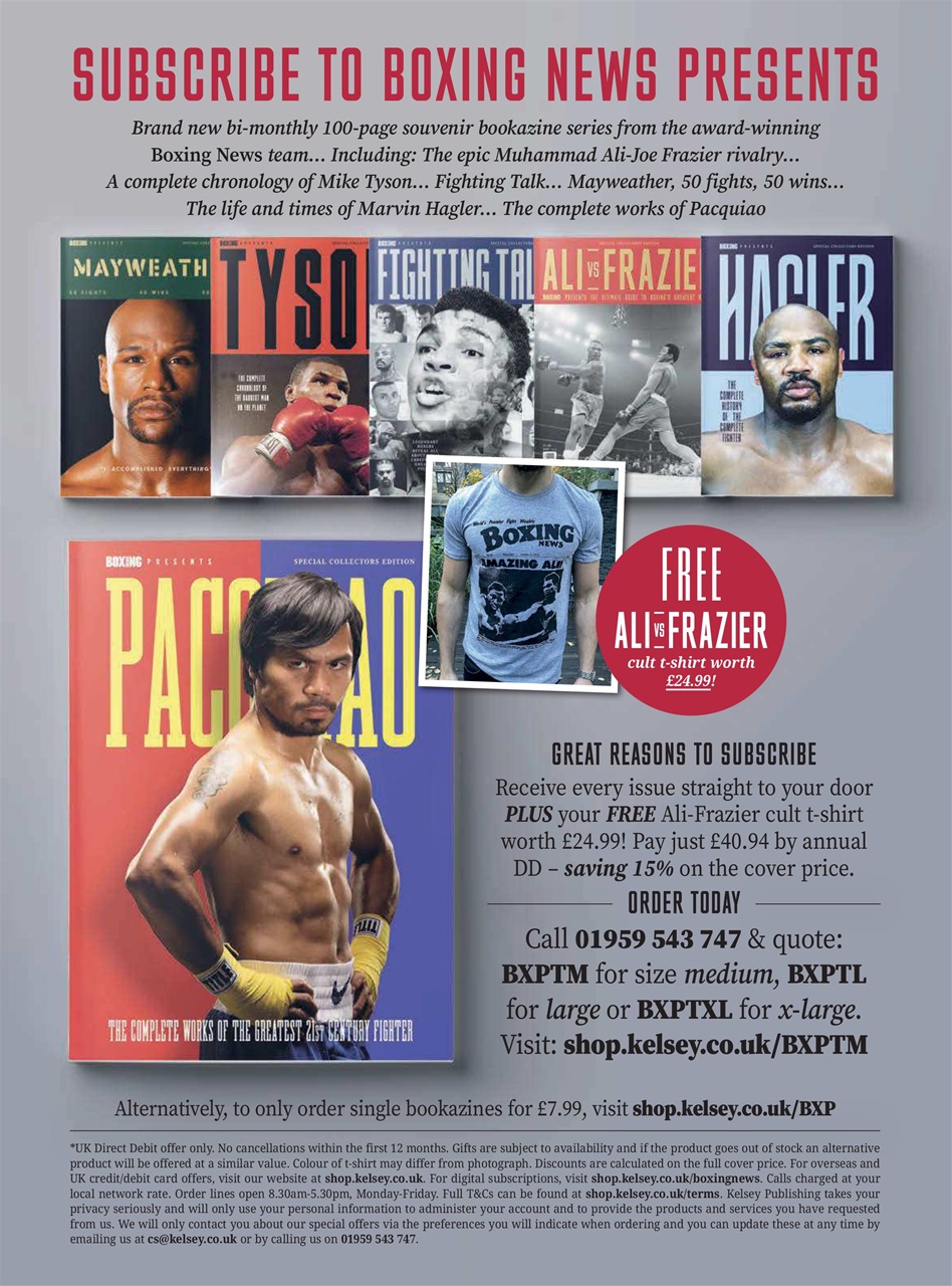 Boxing News Presents Preview Pages