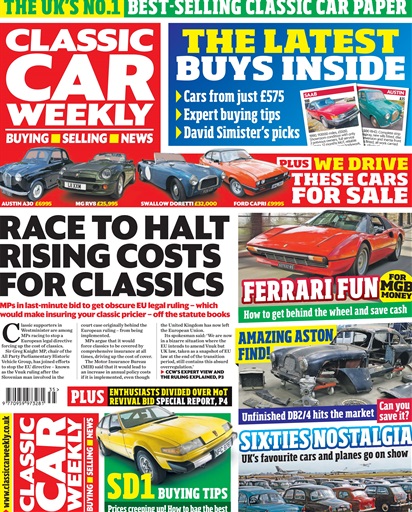 Classic Car Weekly issue 