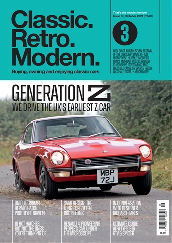 Classic Retro Modern Magazine issue October 2021