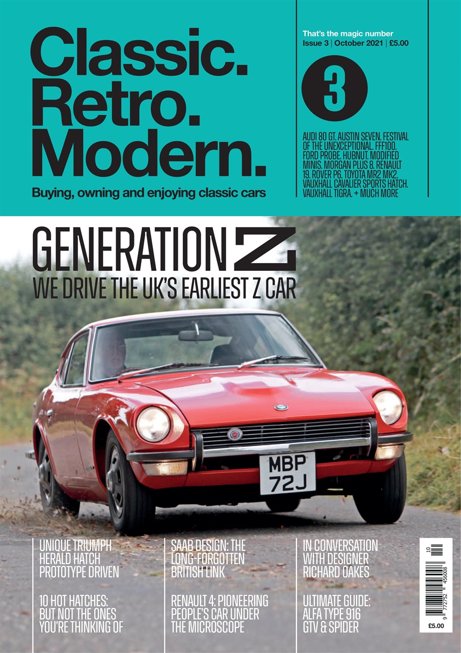 Classic Retro Modern Magazine Preview Pages