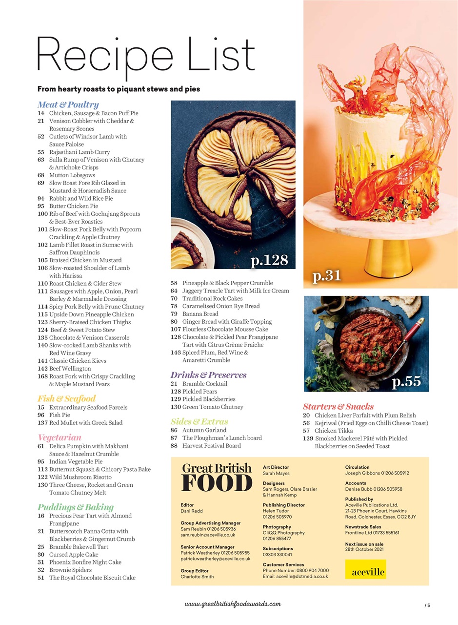 Great British Food Preview Pages