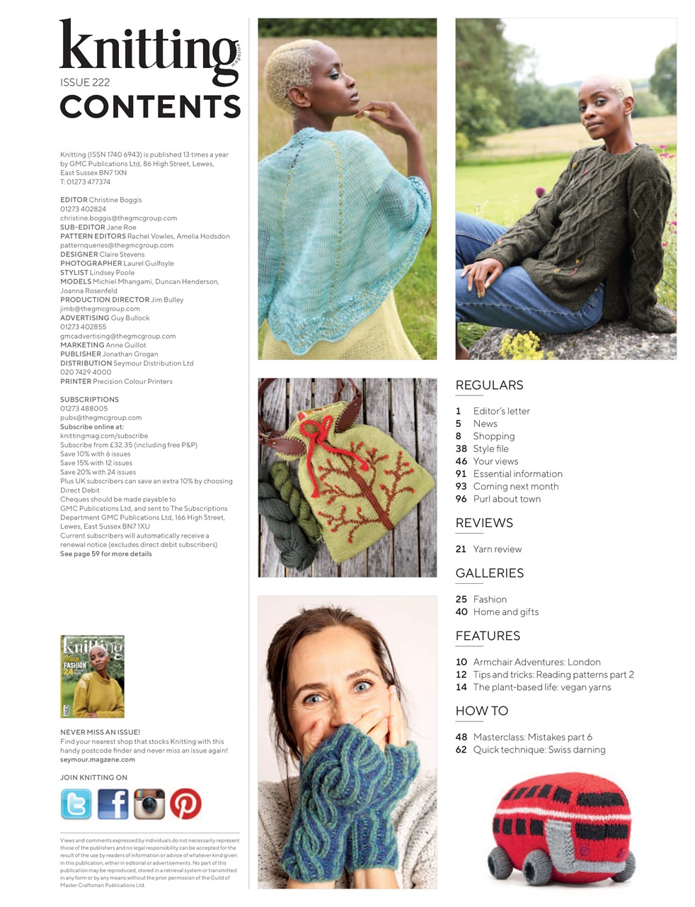 Knitting Preview Pages