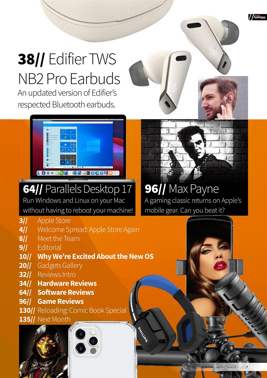 Essential Apple User Preview Pages