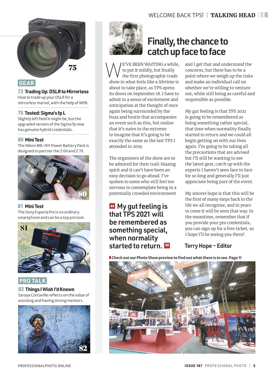 Professional Photo Preview Pages