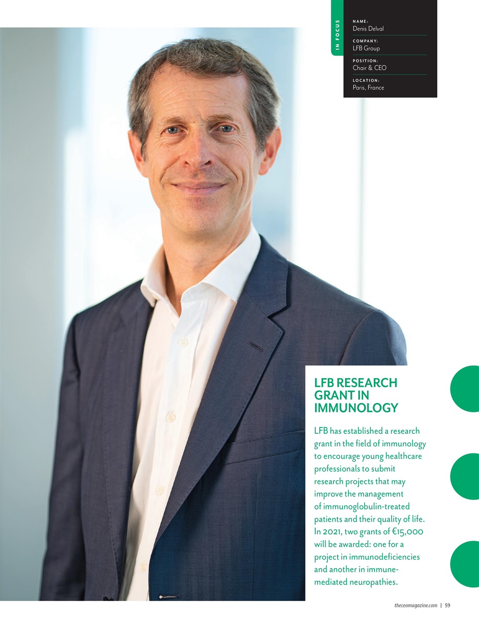The CEO Magazine EMEA Preview Pages