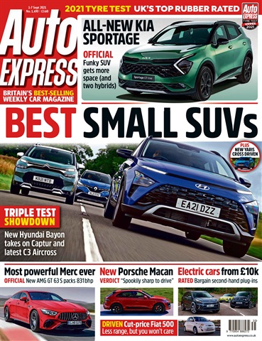 Auto Express issue September 2. 2021
