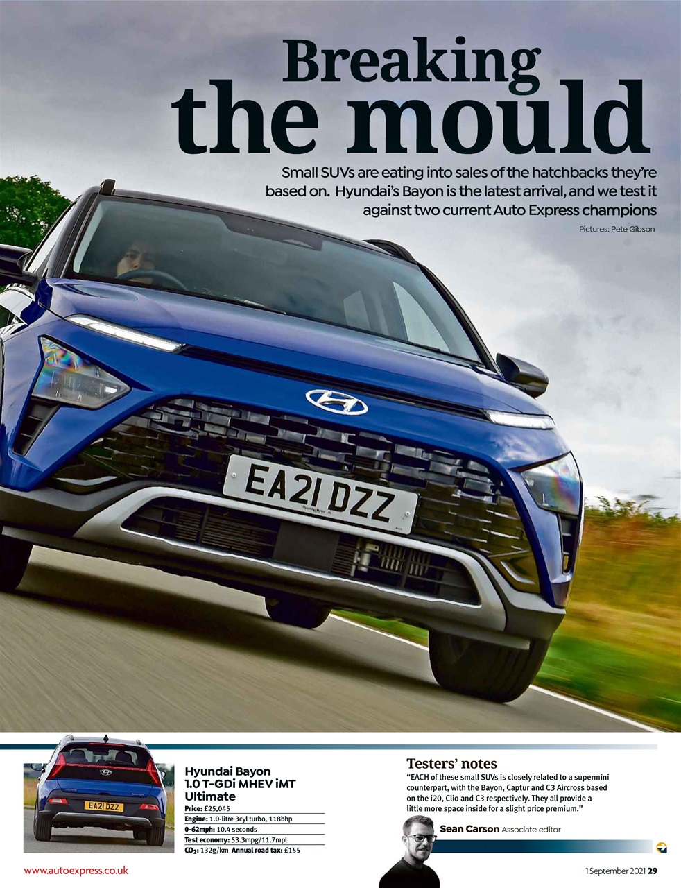 Auto Express Preview Pages