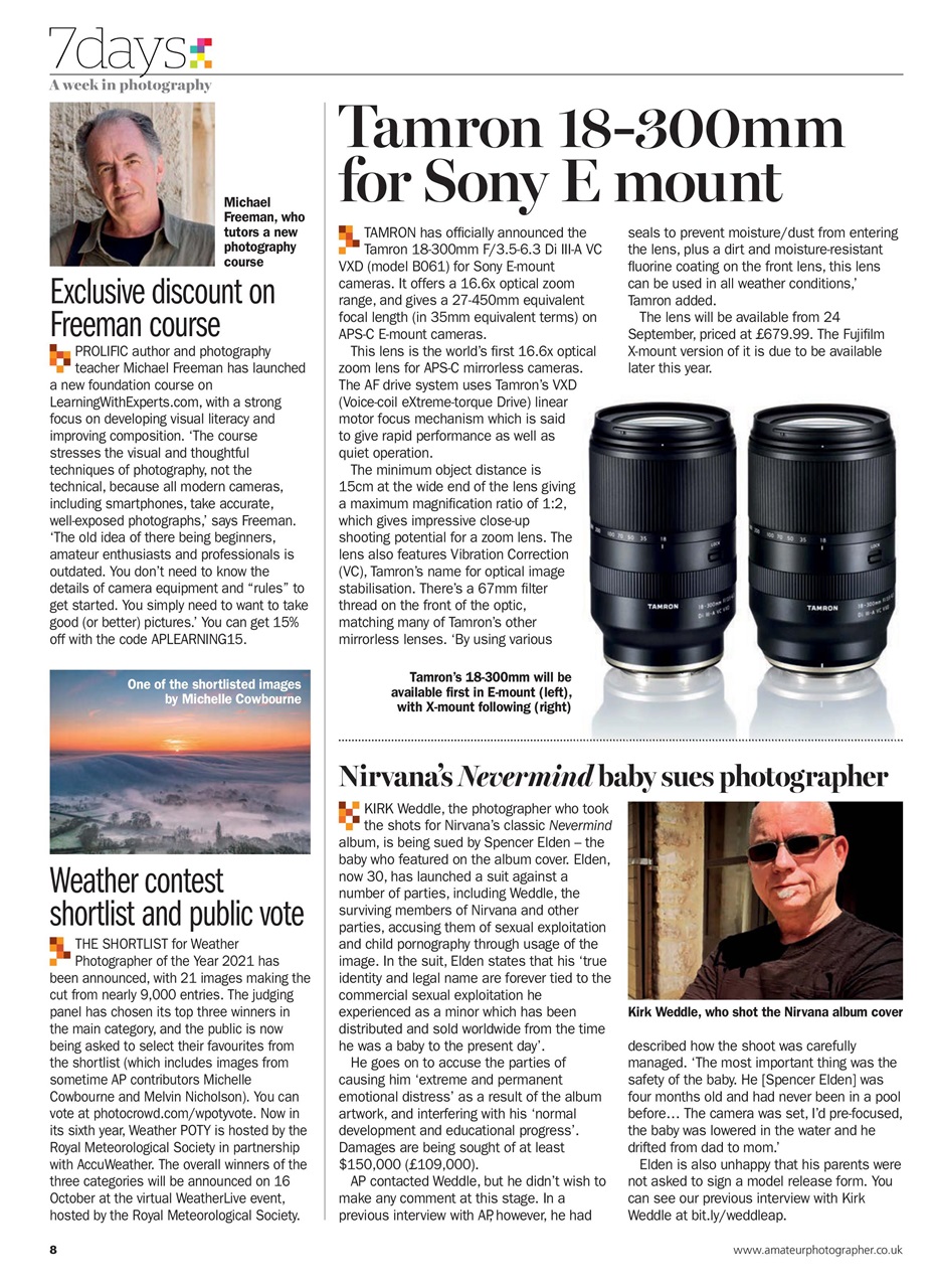 Amateur Photographer Preview Pages