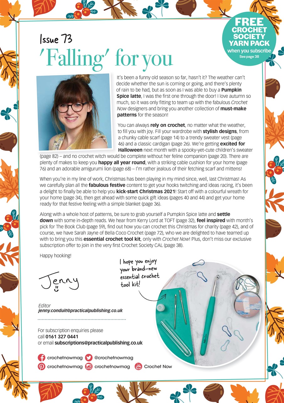 Crochet Now Magazine Preview Pages