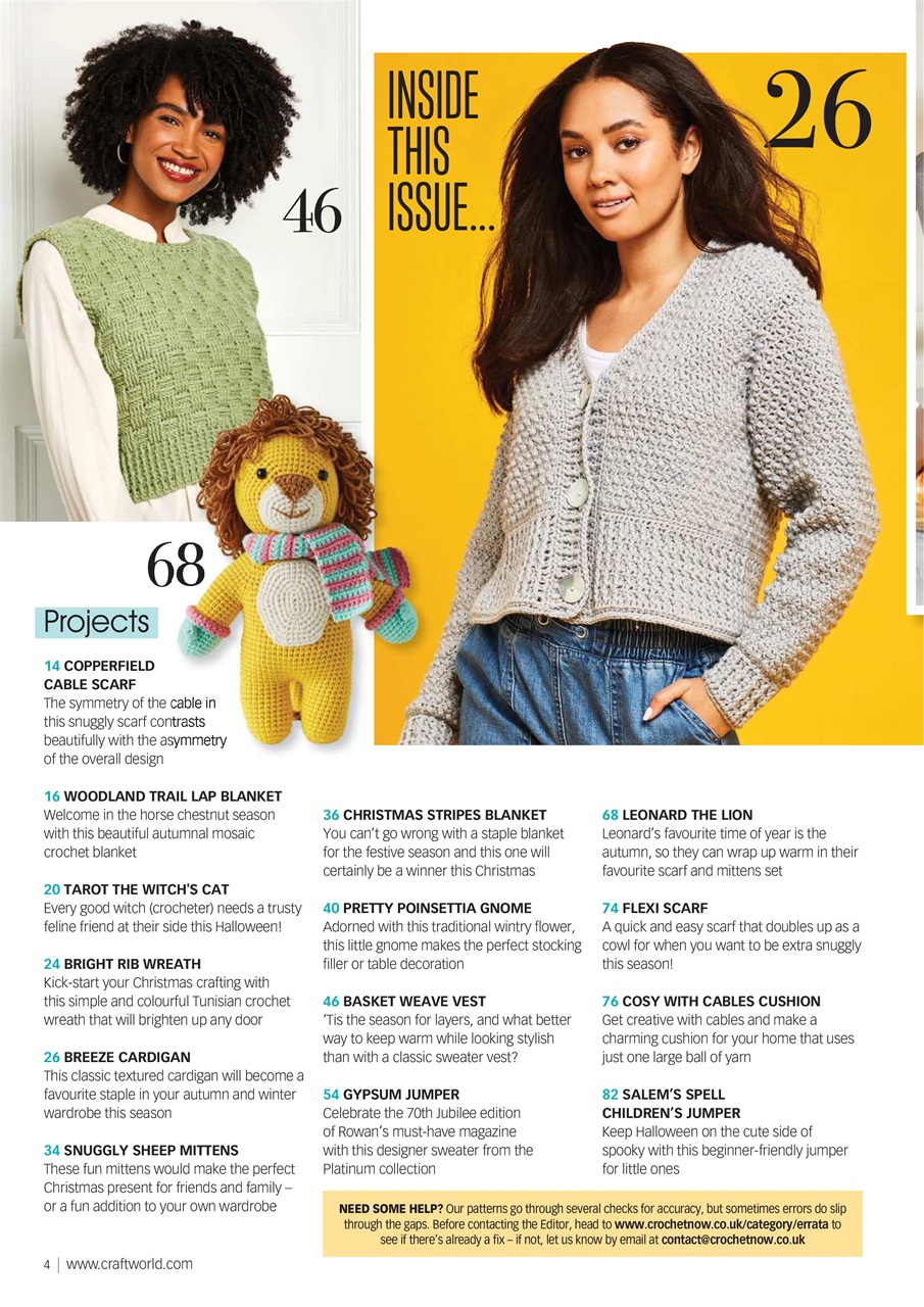 Crochet Now Magazine Preview Pages