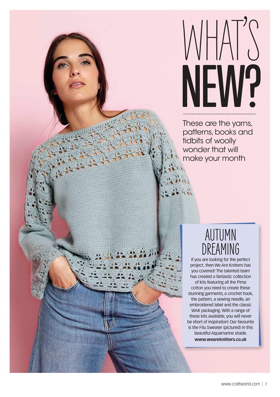 Crochet Now Magazine Preview Pages