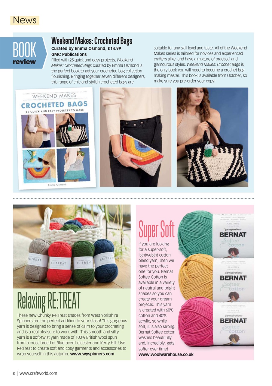 Crochet Now Magazine Preview Pages