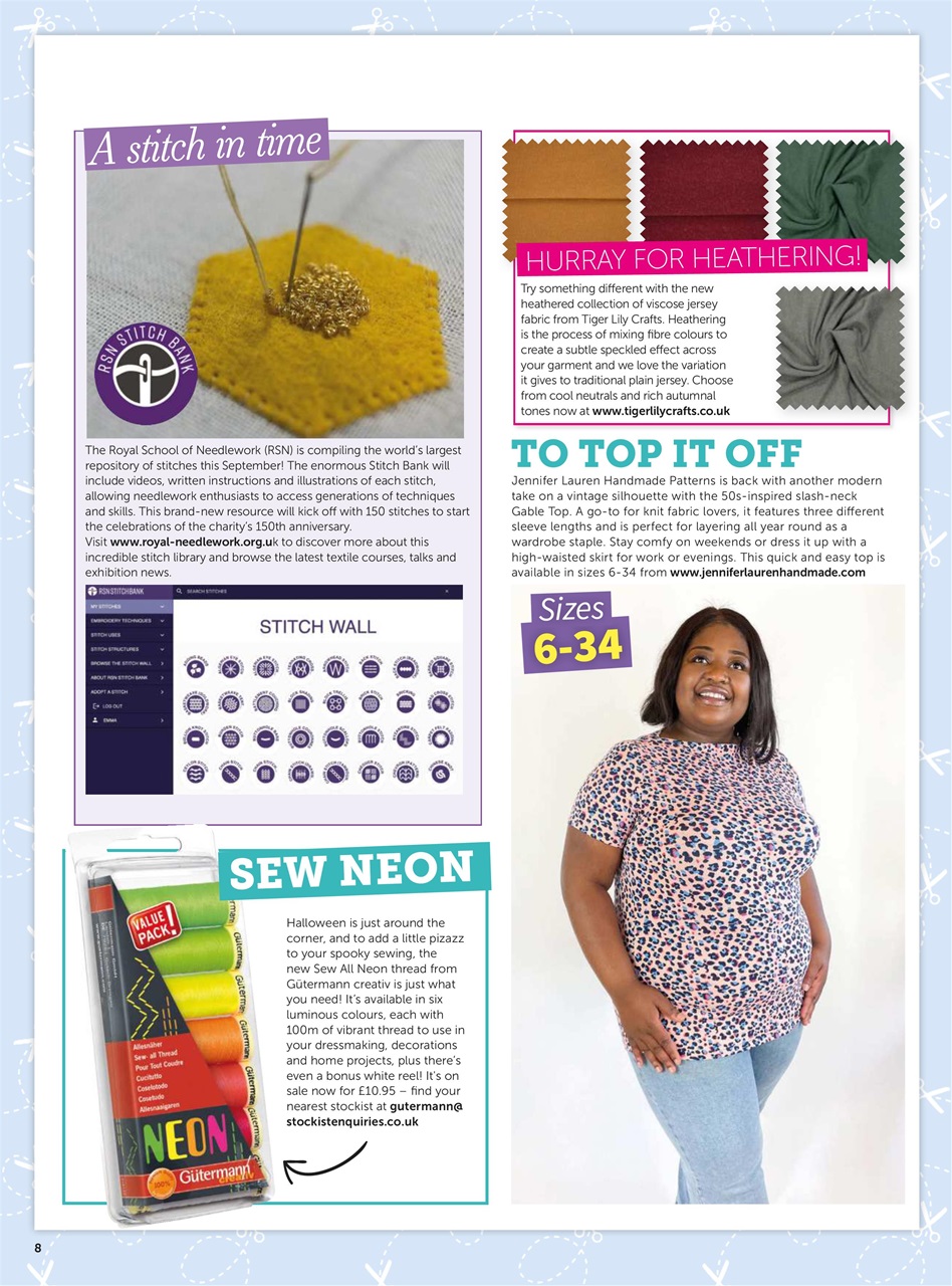 Love Sewing Preview Pages