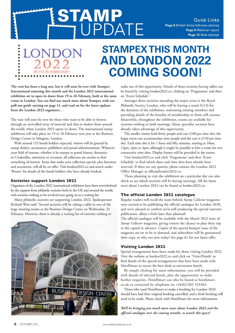 Stamp Collector Preview Pages