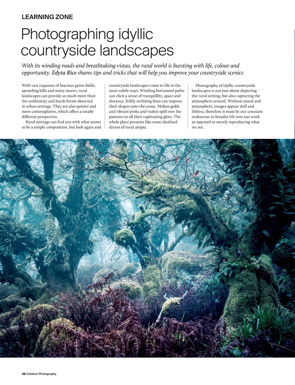 Outdoor Photography Preview Pages