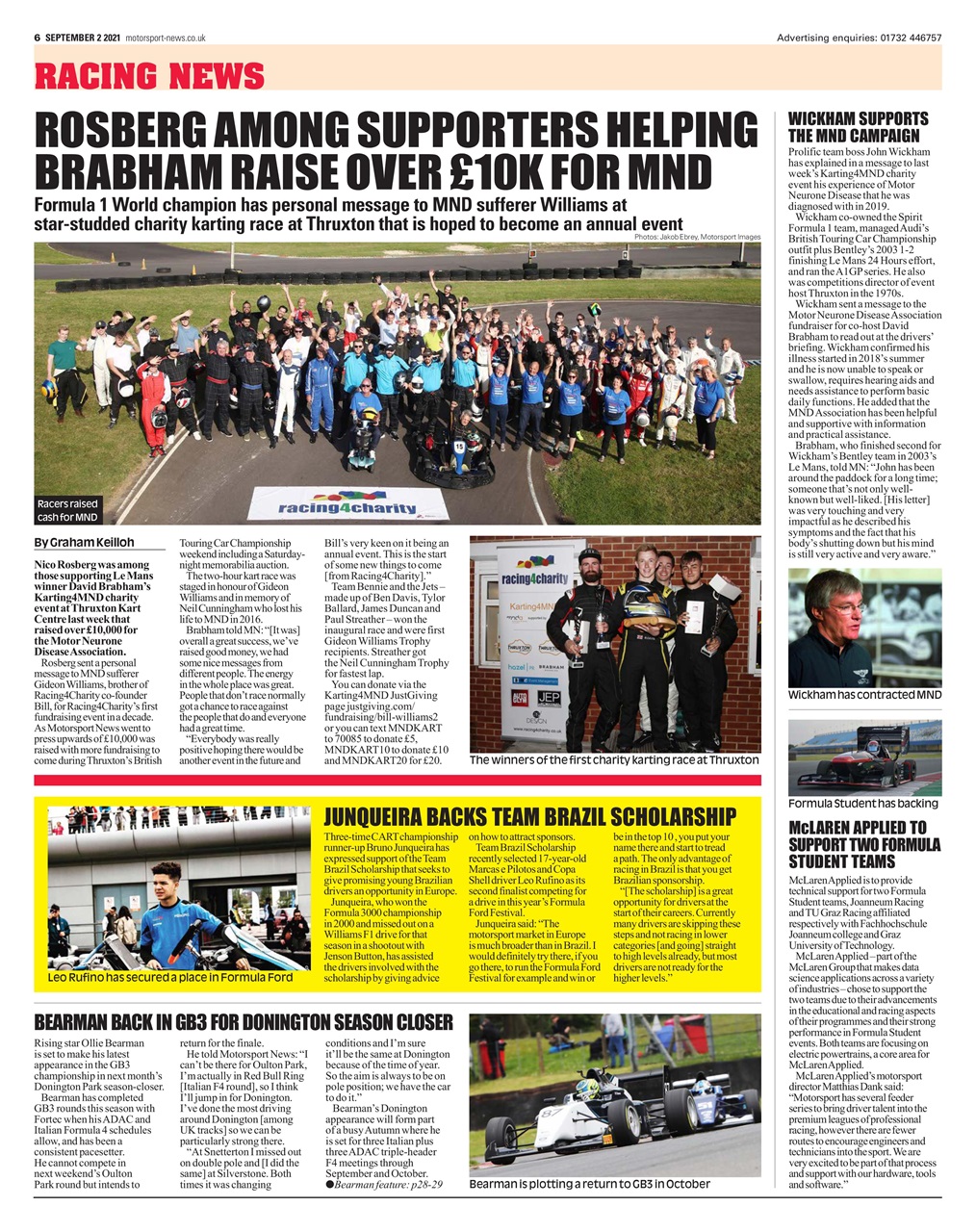 Motorsport News Preview Pages