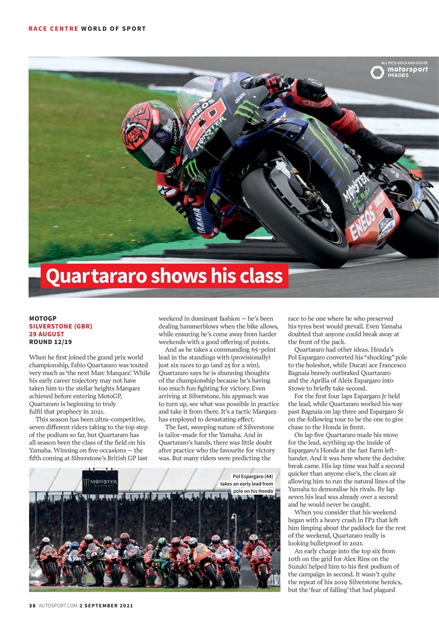 Autosport Preview Pages