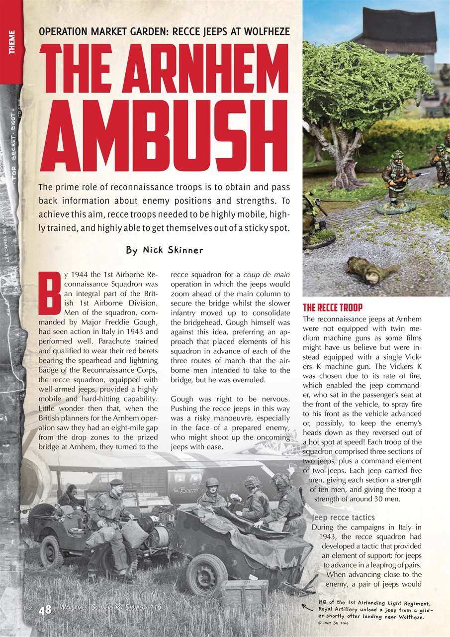 Wargames, Soldiers & Strategy Preview Pages